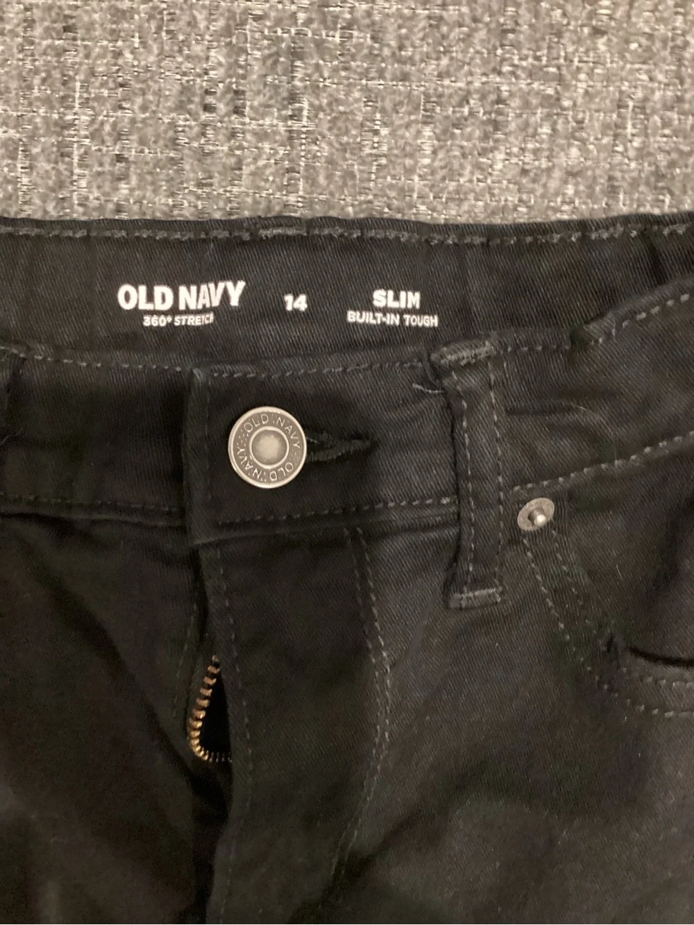 Old Navy Men’s Black Slim Straight Jeans